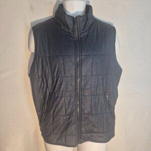 T.Z. puffer style vest, dark blue, in size XL